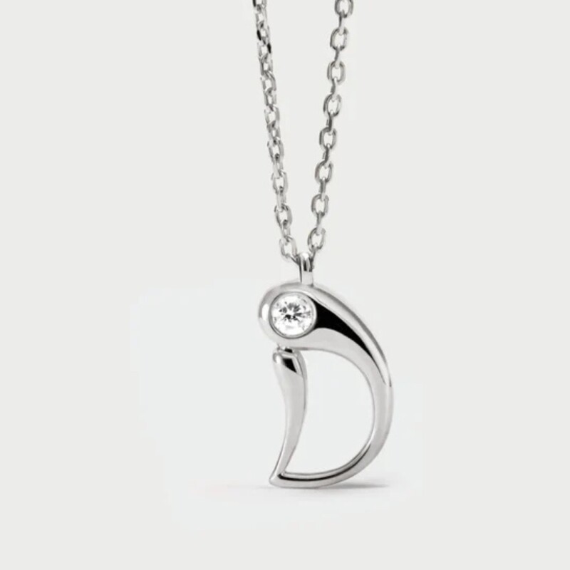 COLGANTE PDPAOLA D INITIAL SILVER Colgante Pdpaola D Initial Silver