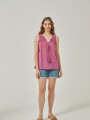 Musculosa Abhilash Magenta Claro