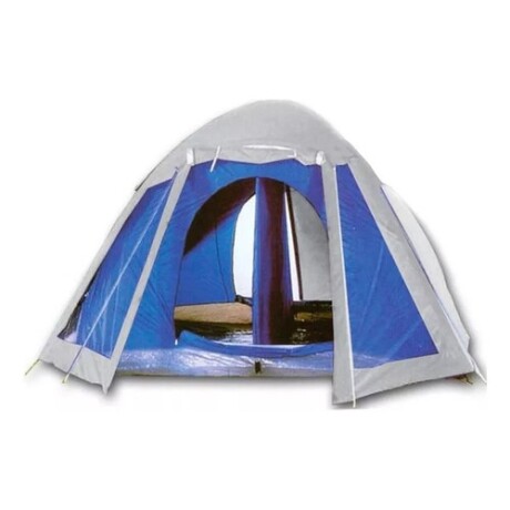 Carpa Igloo Arye 2 Dormitorios 4 Personas con Avance Azul