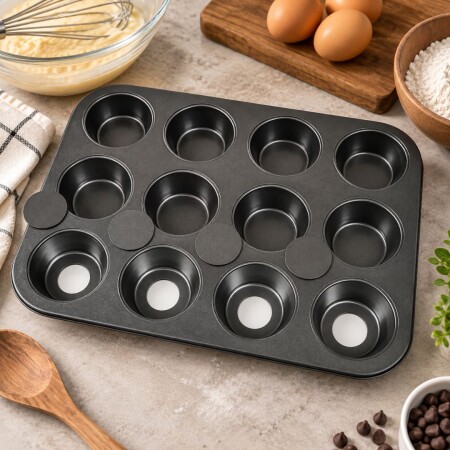 Asadera Muffins Desmontables x12 Asadera Muffins Desmontables x12
