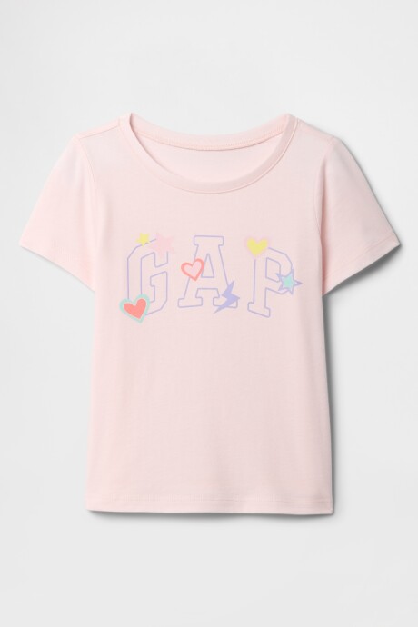 Remera Logo Gap Toddler Niña Cherry Blossom