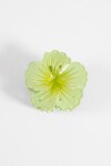 Broche flor verde