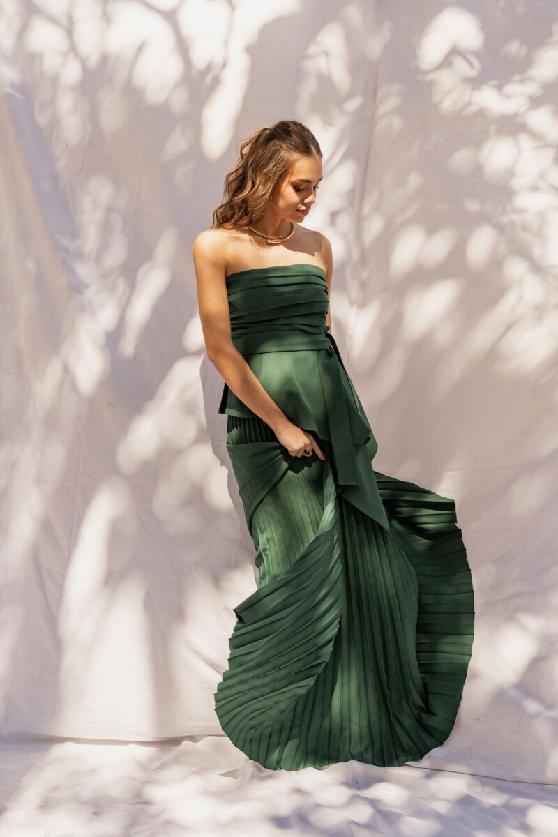 BLUSA ODETTE FOREST GREEN BLUSA ODETTE FOREST GREEN