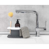 Escurridor para cubiertos y esponjas Cosmo Grey Wenko Escurridor para cubiertos y esponjas Cosmo Grey Wenko