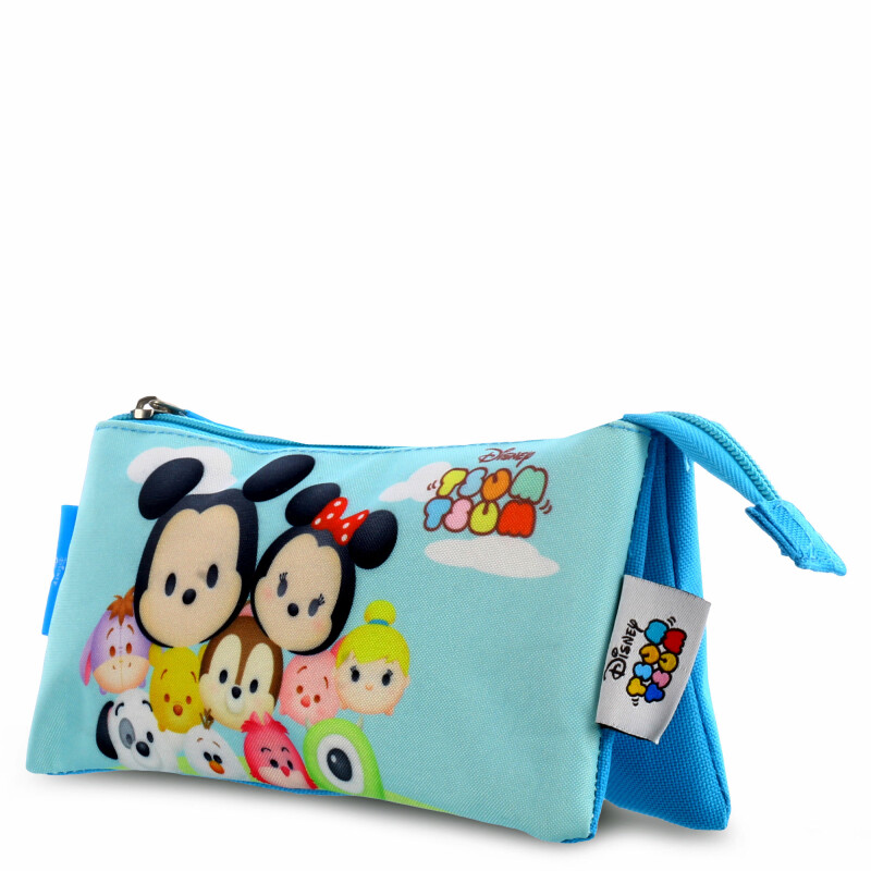 Cartuchera Disney Tsum Tsum Celeste
