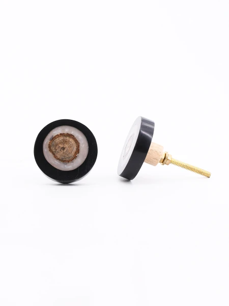 TIRADOR PARA MUEBLES ARJUN SET X2 NEGRO
