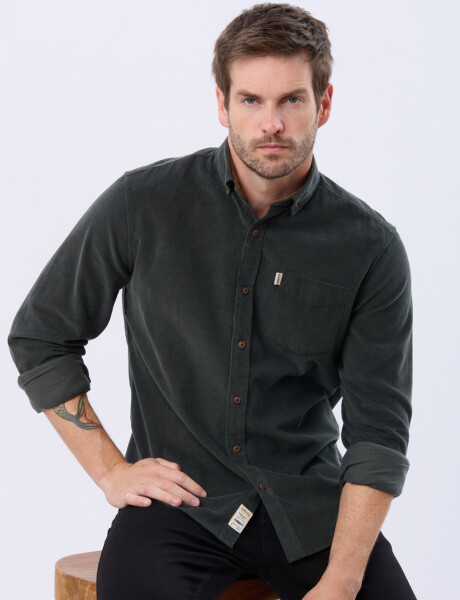 CAMISA DE PANA Verde