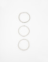 Pulseras Elásticas Sets Strass Set De Pulseras Elásticas Strass - Cristal