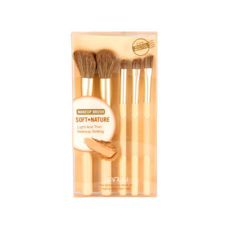 Set de Brochas para Maquillaje Esenciales by San Roque Set de Brochas para Maquillaje Esenciales by San Roque