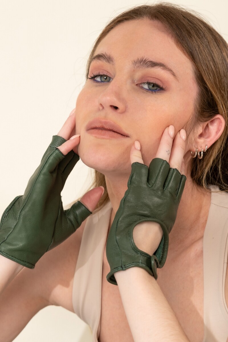 Guantes de Conducir Verde