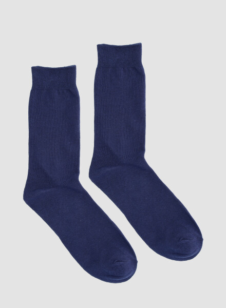 Medias de algodón de morley Azul