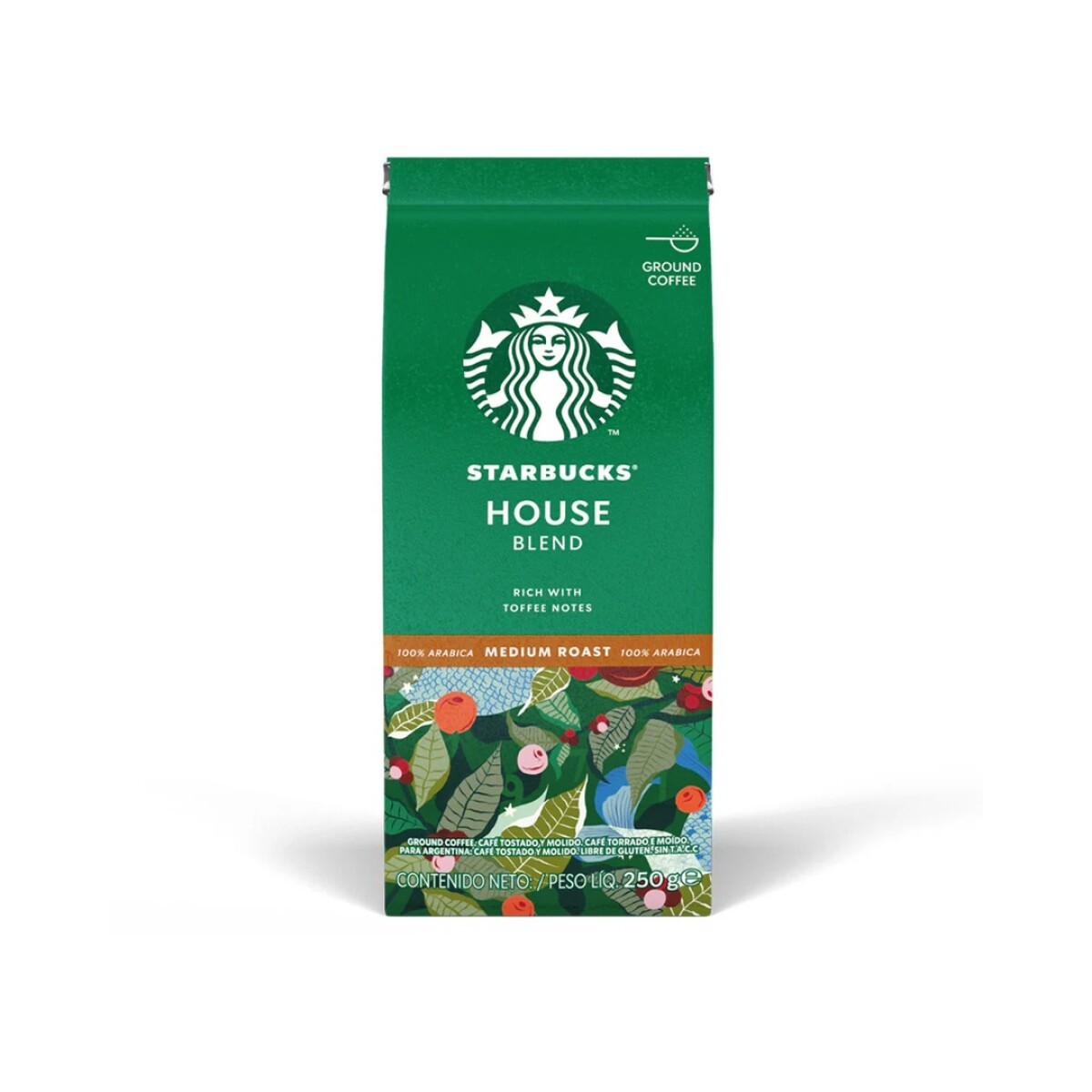 CAFÉ STARBUCKS HOUSE BLEND 250G 