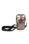 Porta celular Plateado