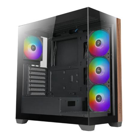 Gabinete Gamer Azza Neptune CSAZ-491 Ventana Vidrio Templado 001
