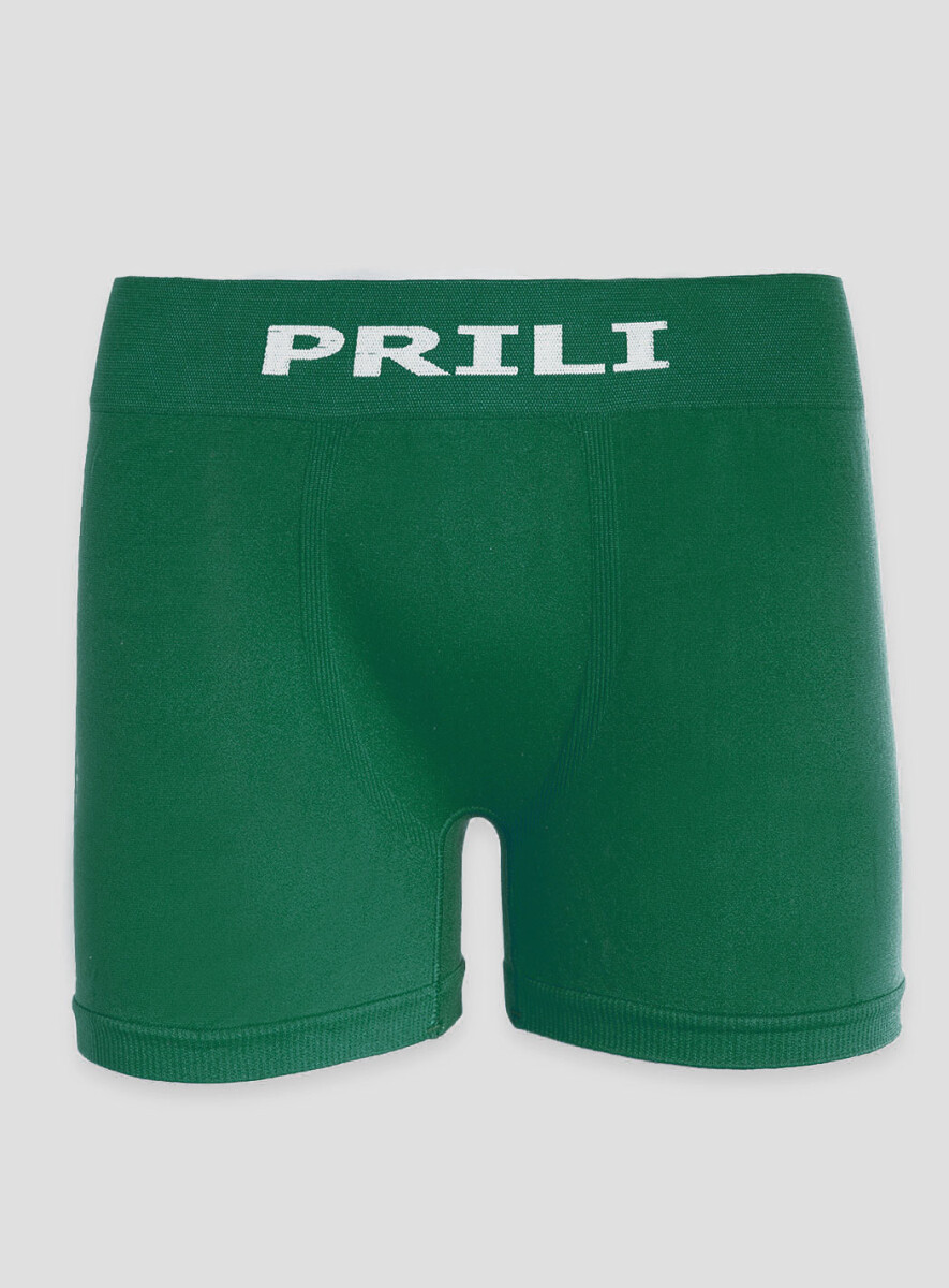 Boxer con pretina ancha - Verde trebol 
