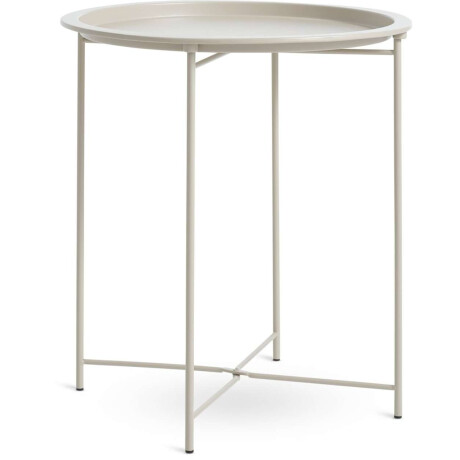 Mesa Auxiliar Randerup Ø47 Arena Claro