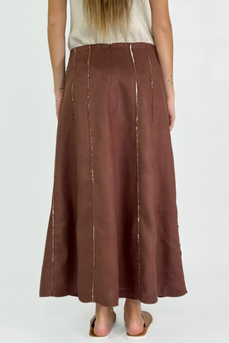 POLLERA LEANDRA Marron