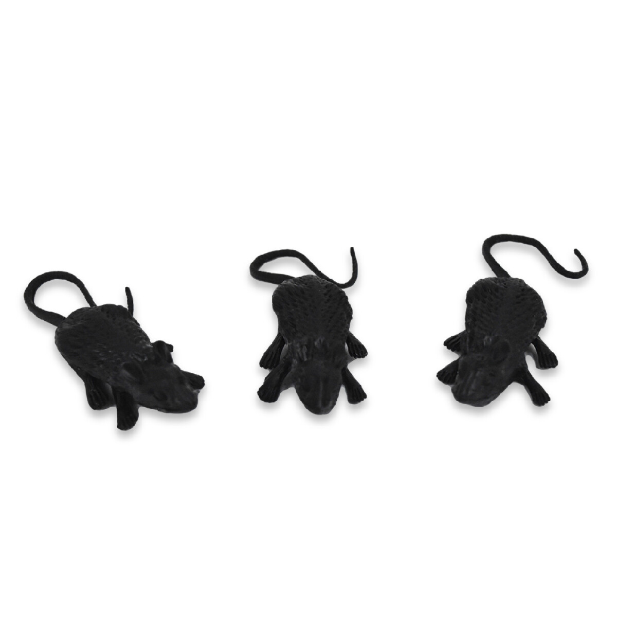 Halloween Raton Halloween 6 X 2 Cm 6 Piezas 