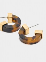 Aros De Efecto Carey marron