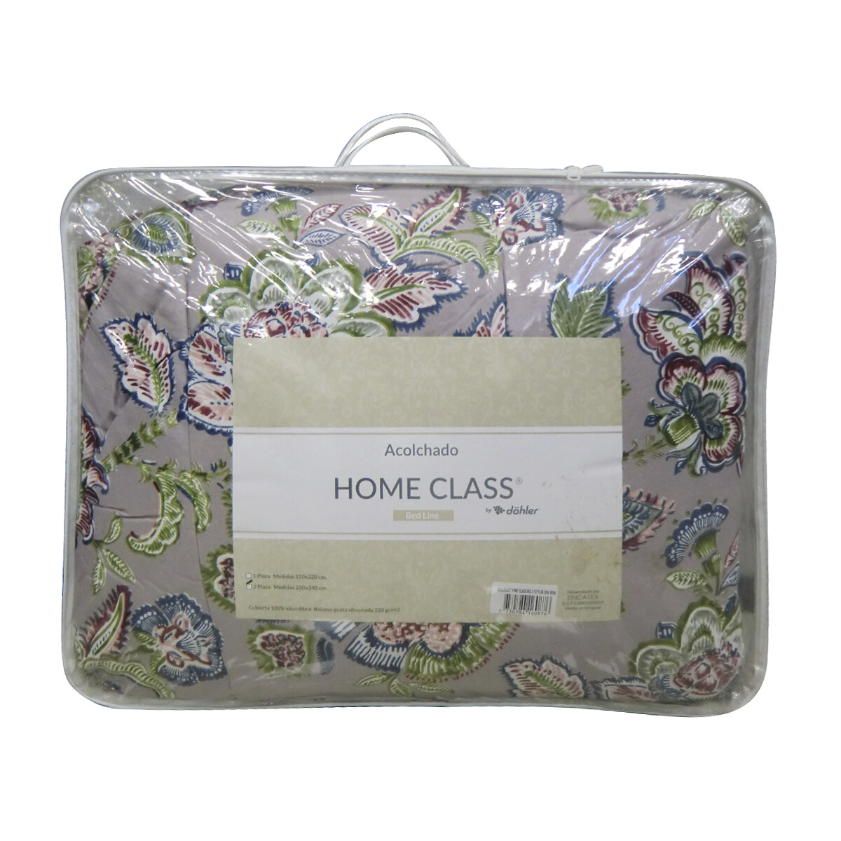 Acolchado 1 Plaza Home Class 100% Microfibra - 2006 
