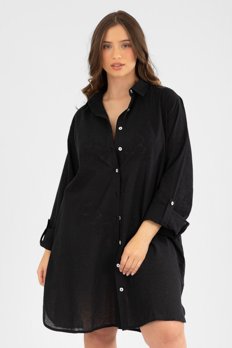 Camisola light tropic - Negro 