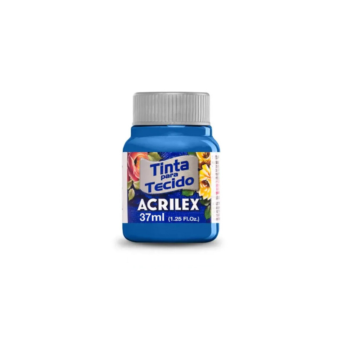 Pintura para Tela Acrilex Mate 37 ml (Tonos Azules) - 501 Azul Turquesa 