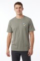 Remera m/c hombre MICKEY BEIGE