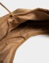 Saca Cartera Saca Corderoy Chocolate - Marron Camel
