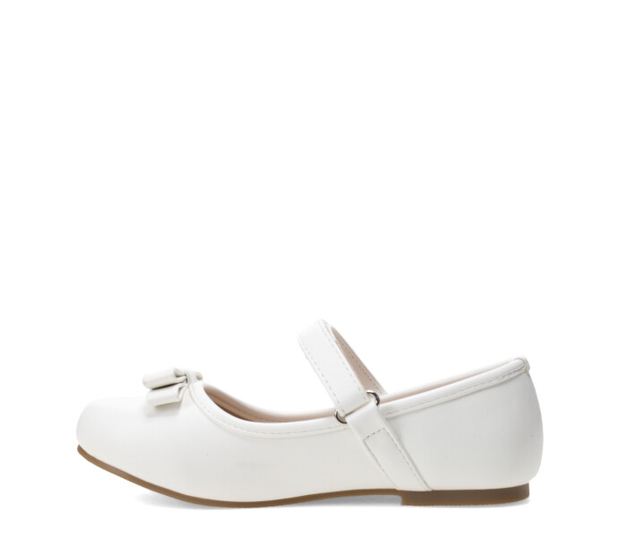 Zapato CHARD ballerina con moña Off White