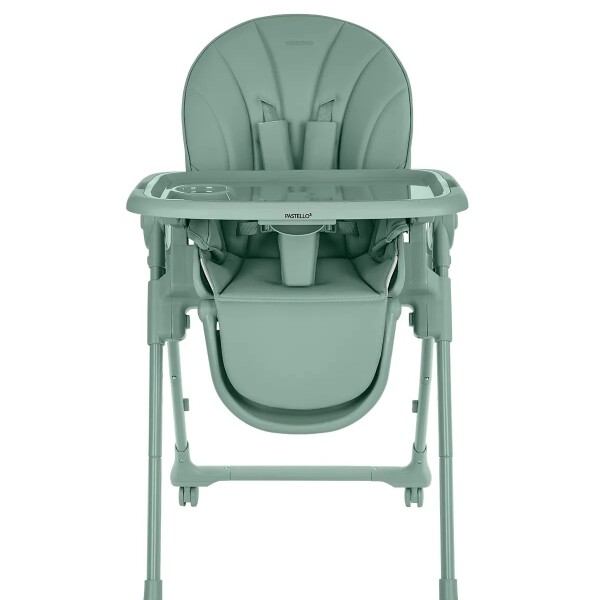 Silla de comer pastello 3 KIKKABOO mint
