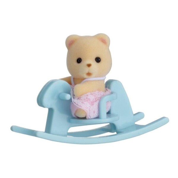 Sylvanian Families Oso Bebe Con Caballito Mecedor Juguete Sylvanian Families Oso Bebe Con Caballito Mecedor Juguete