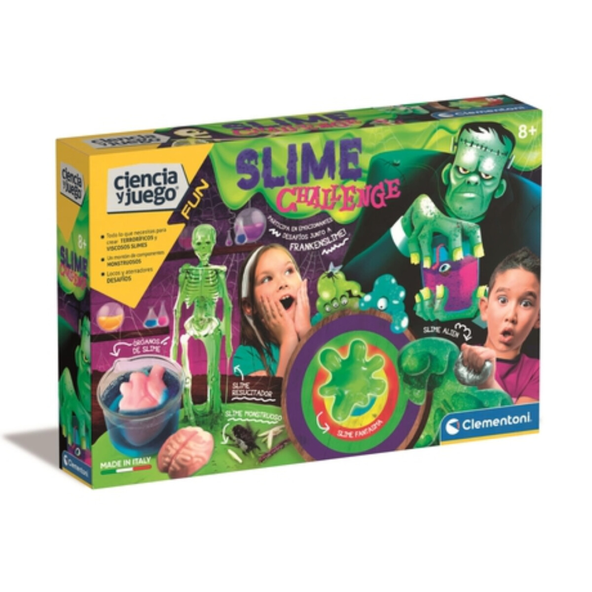 Juego Ciencia Slime Challenge Clementoni - 001 