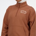 Buzo New Balance de Dama - WT41538WUT BROWN