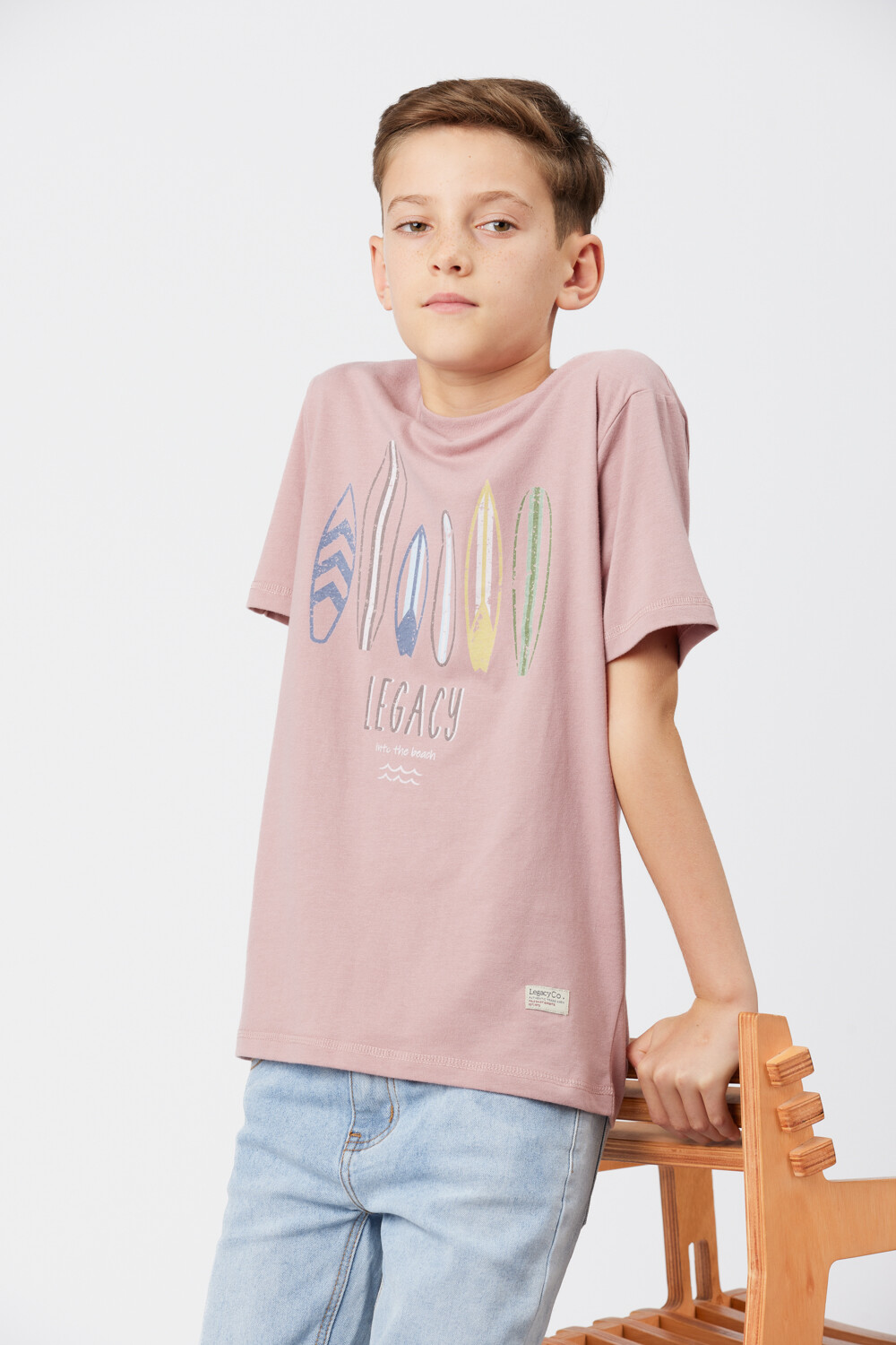 REMERA ESTAMPADA Rosado