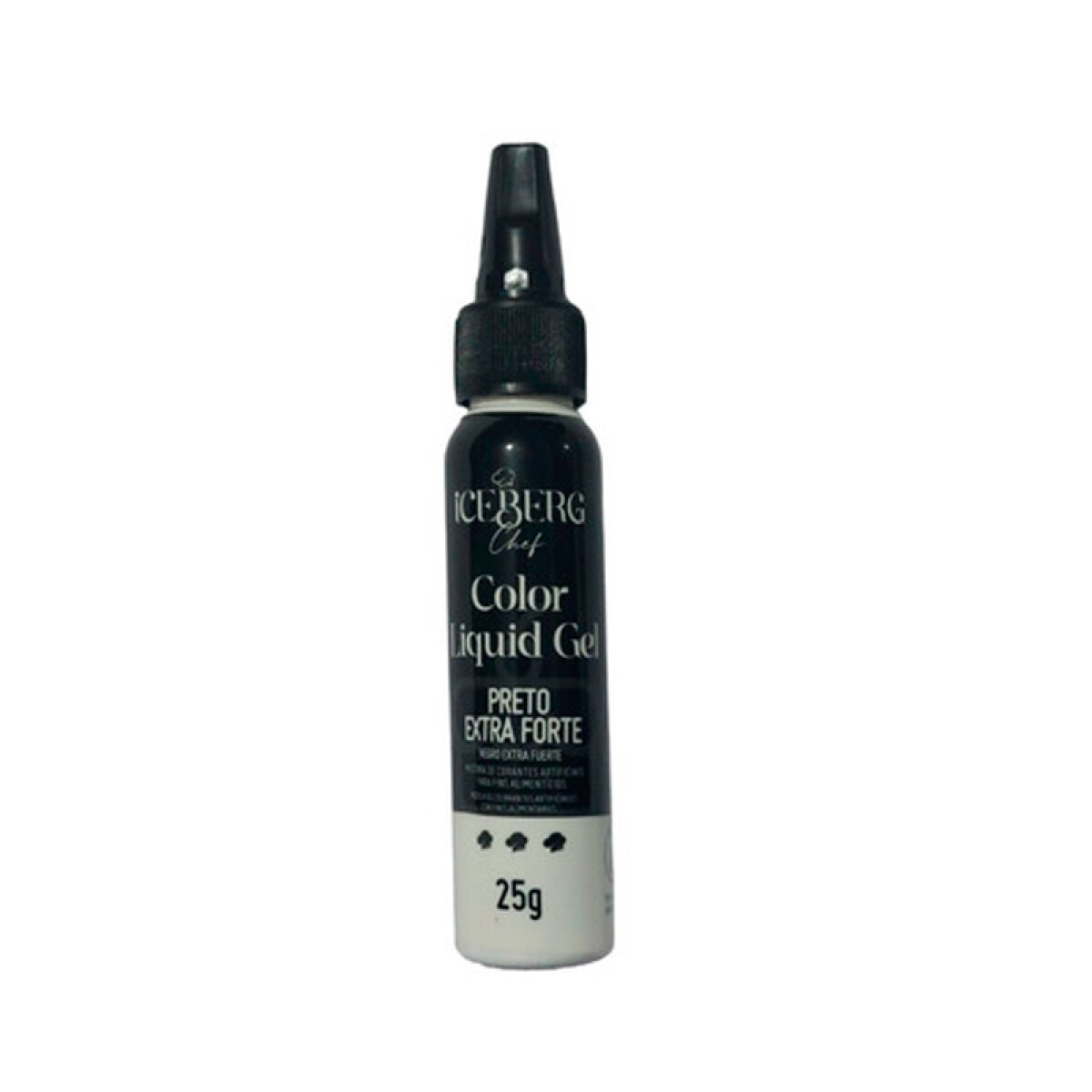 Color Gel EXTRA FUERTE Negro 25 g 