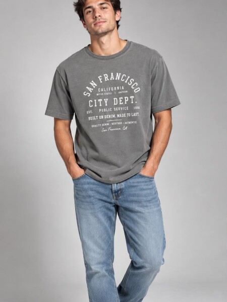 T-SHIRT UNIFORM SORKIS GRIS TOPO