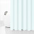 Cortina de Baño Home Class Jacquard Lisa 180 x 180 Cm. TURQUESA