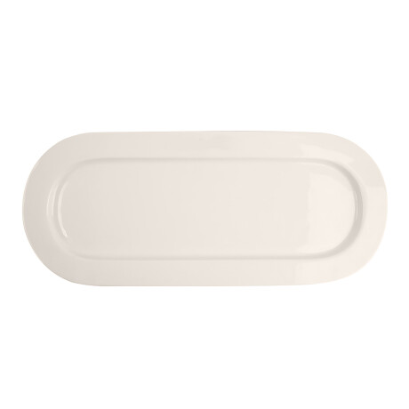 PLATO OVAL PORCELANA BLANCO 40CM