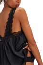 TUNICA LACEY ENCAJE Negro