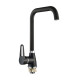 Griferia Cocina Mesada De Zinc En Negro Mate