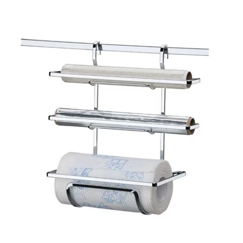 SOPORTE PARA ROLLO TRIPLE CROMO Soporte Para Rollo Triple Cromo
