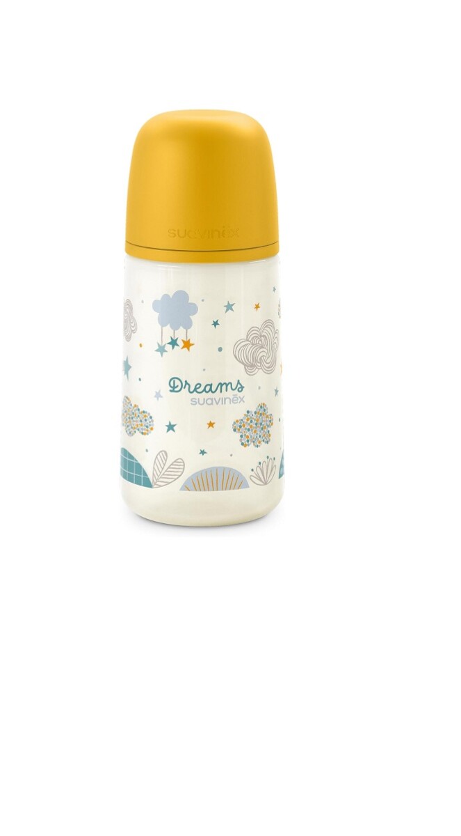 Biberon anatomico 270 ml Suavinex - Dreams Mostaza 