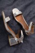 Sandalia Vic Plateado