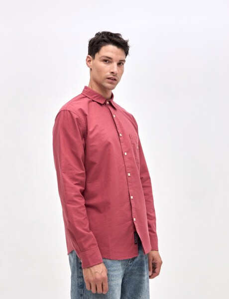Camisa Daryl Burugundy