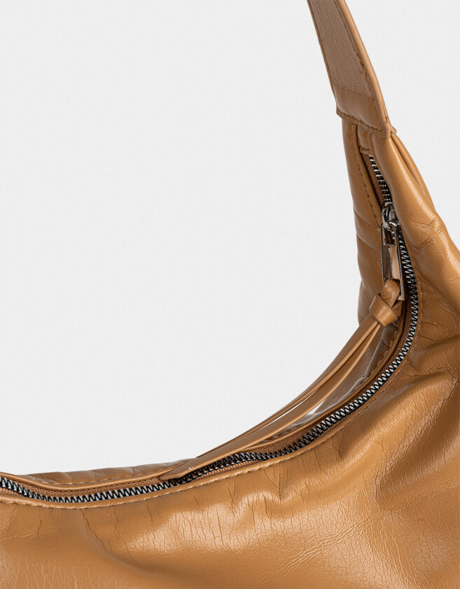 Saca Cartera Saca Negro - Marron Camel