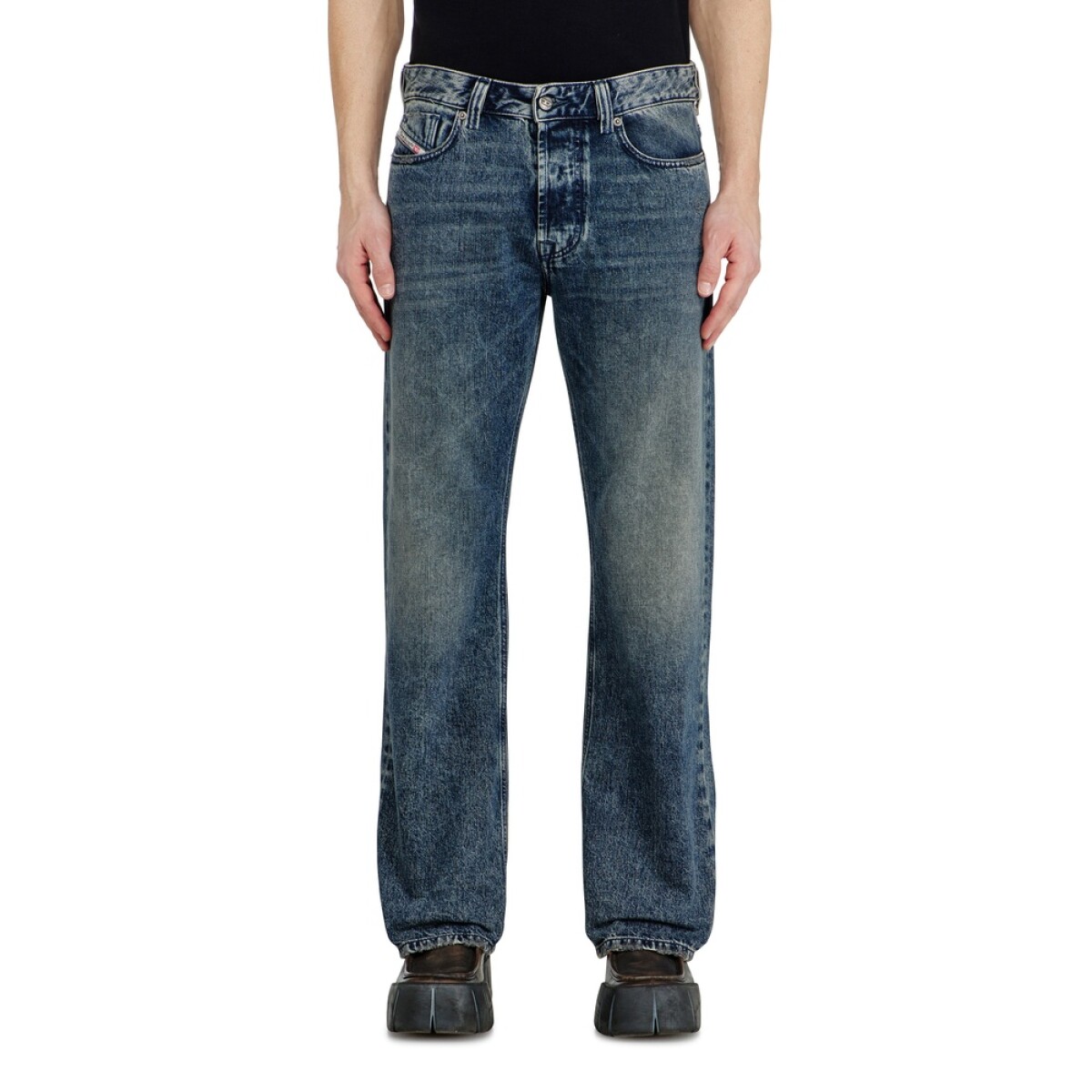 Jeans Urbano Para Hombre Relaxed Jeans - 1980 D-Eeper 