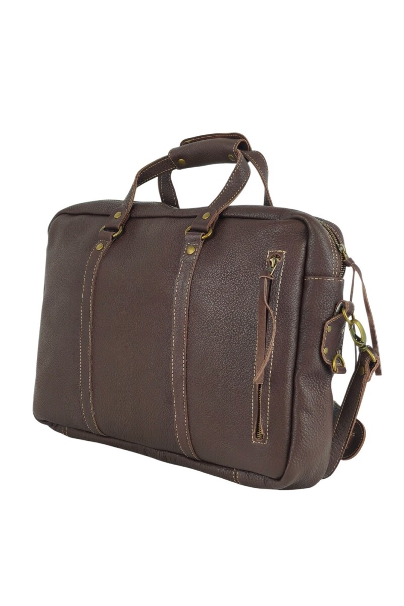 Portafolio porta notebook Marrón
