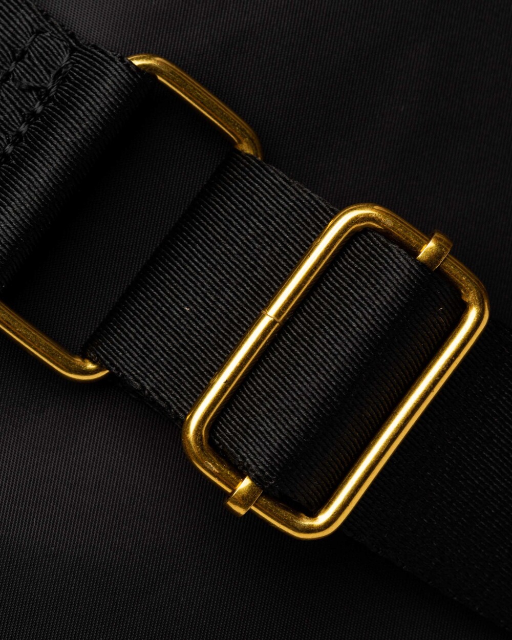 Mini Bag Bolt en Nylon Negro