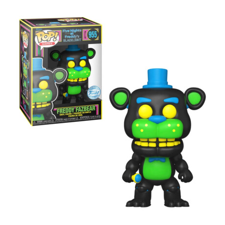 Freddy · Five Nights At Freddy's [Exclusivo · Blacklight] - 955 Freddy · Five Nights At Freddy's [Exclusivo · Blacklight] - 955