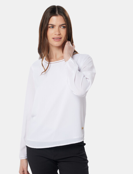 BLUSA CLÁSICA Blanco